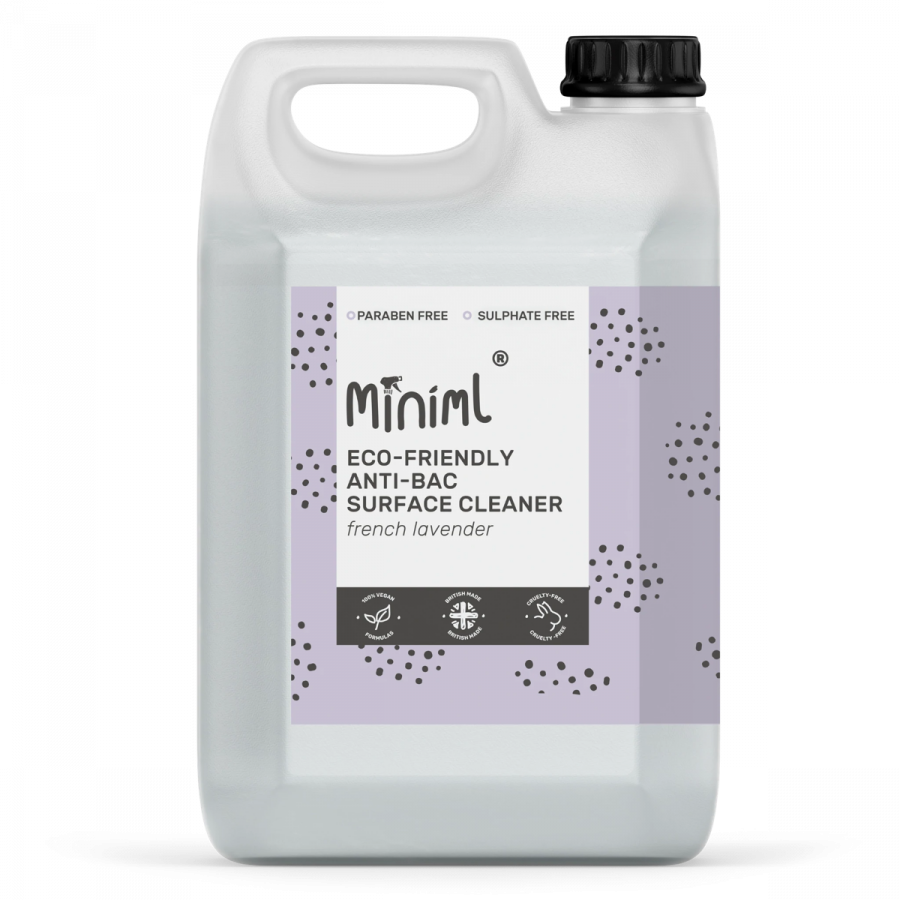 Miniml – Anti-Bac Surface Cleaner - French Lavender – 5L - Refill