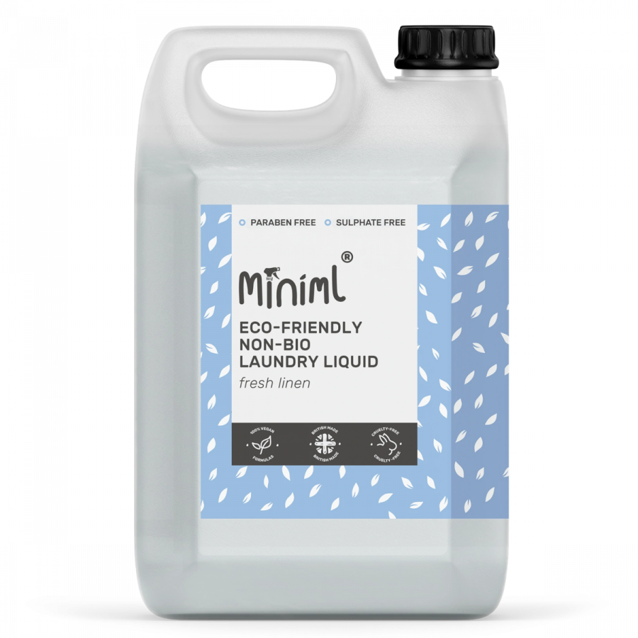 Miniml – Laundry Liquid - Fresh Linen – 5L- Refill