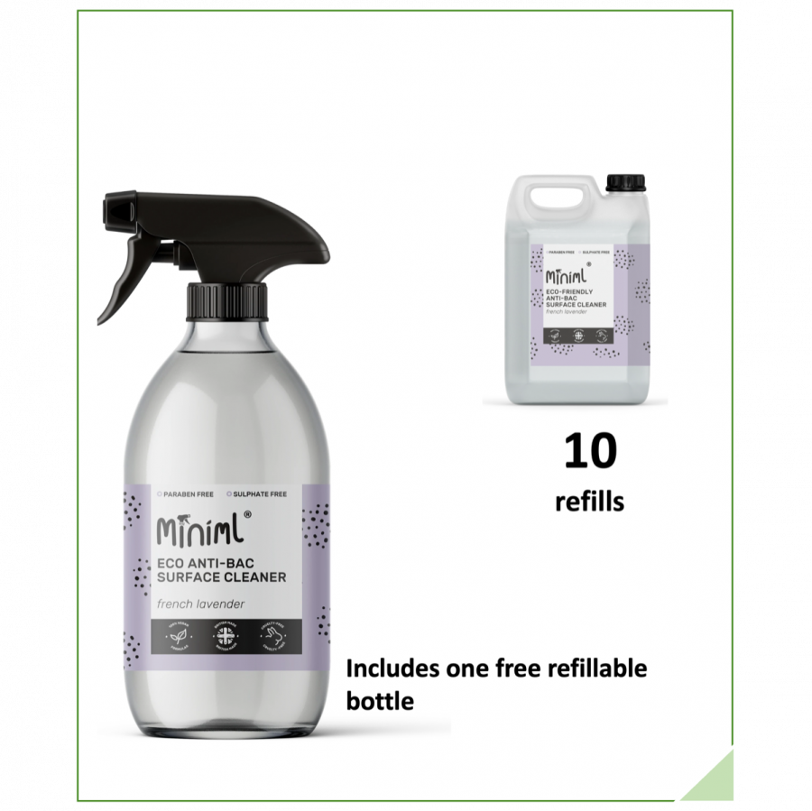 Miniml – Anti-Bac Surface Cleaner - French Lavender – 5L
