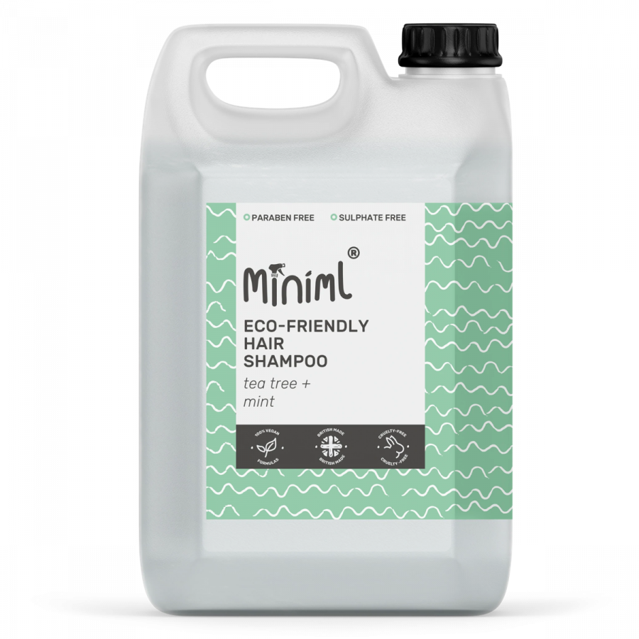 Miniml – Shampoo - Tea Tree + Mint – 5L - Refill