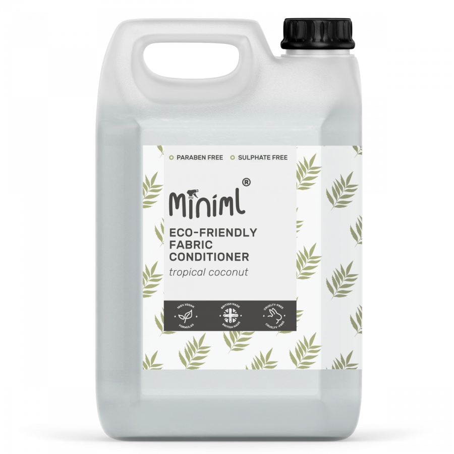 Miniml – Fabric Conditioner - Tropical Coconut – 5L- Refill