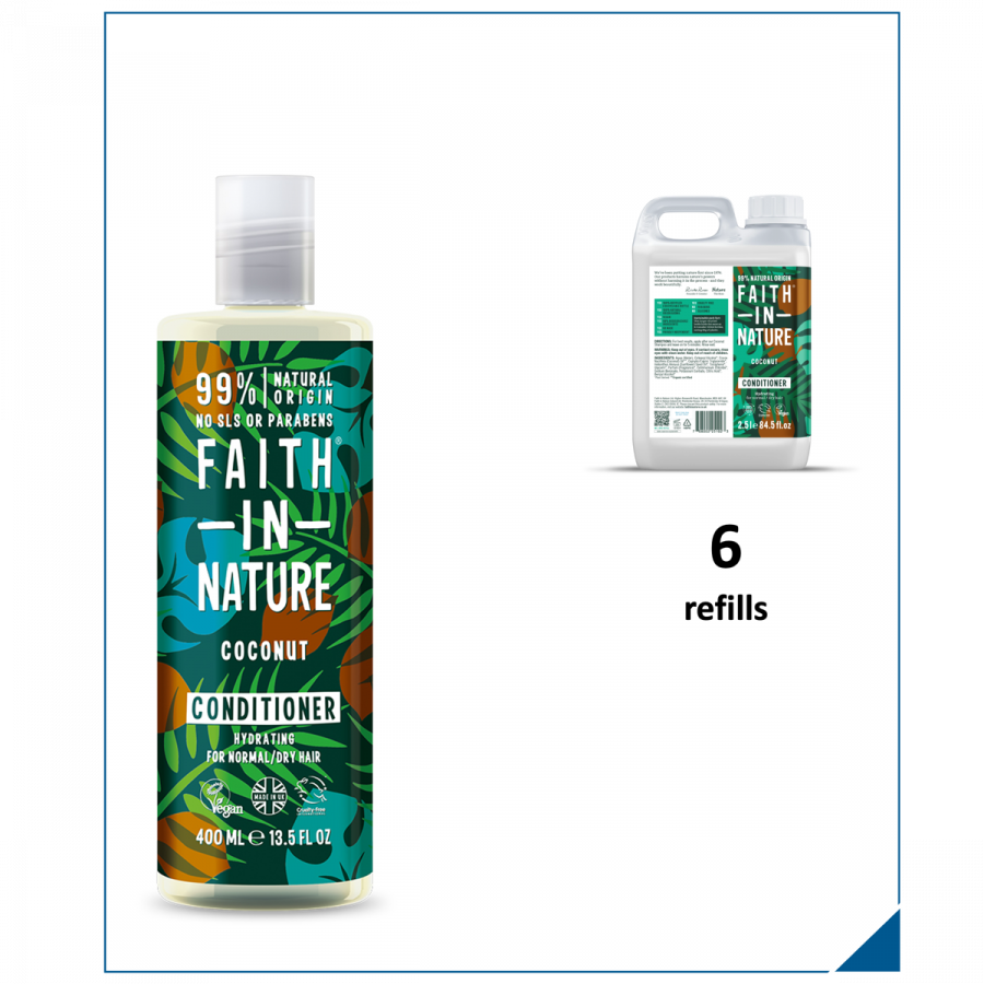 Faith In Nature – Coconut – Conditioner – 2.5L