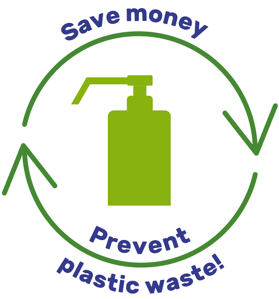 Save money, prevent plastic waste!